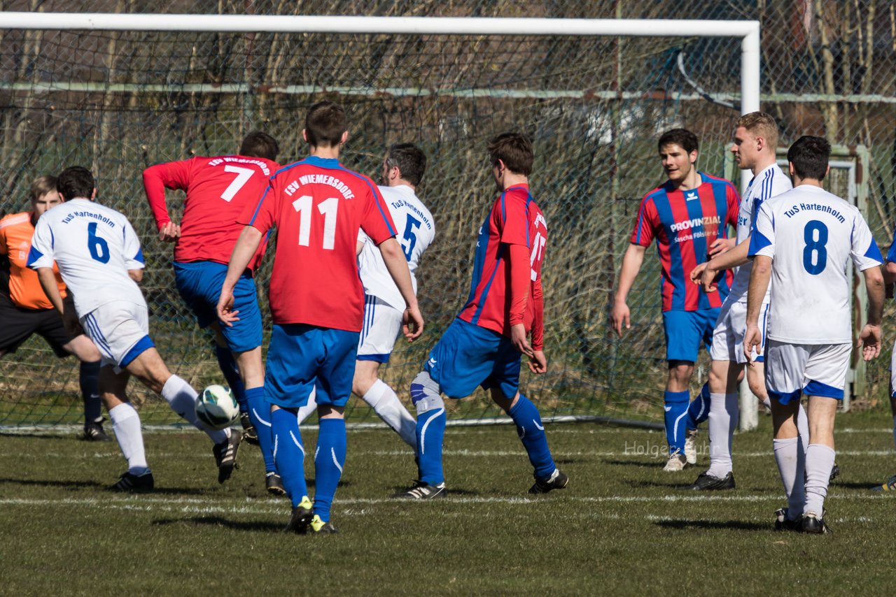 Bild 133 - Herren TSV Wiemersdorf - TuS Hartenholm III : Ergebnis: 2:1